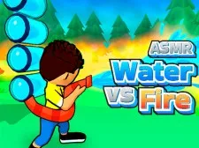 ASMR Water vs Fireplace
