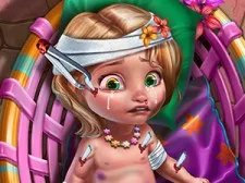 Child Goldie Injured