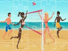 Seashore Volley Ball Jigsaw