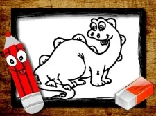 BTS Dinosaur Coloring Ebook