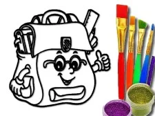 BTS College Bag Coloring Guide