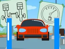 Automotive Components Coloring E-book