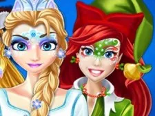 Christmas Face Portray