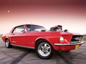 Basic Muscle Automobiles Jigsaw Puzzle 2