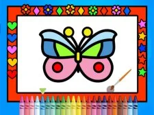Colour and Enhance Butterflies