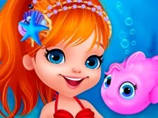Cute Mermaid Costume Up