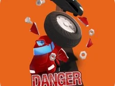 Hazard Street Automobile Racing Sport 2D