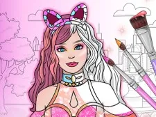 Gown Up Video games & Coloring E-book