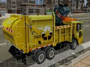 Rubbish Vehicles Jigsaw