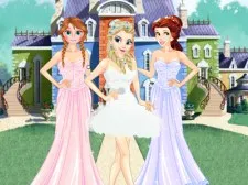 Ladies Ball Gown up