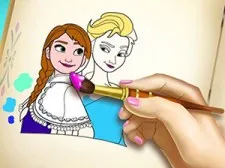 Ice Kingdom Coloring Ebook