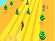 Infinite Bike Runner Recreation 3D