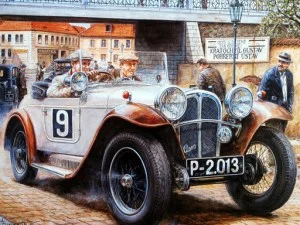 Portray Classic Vehicles Jigsaw Puzzle 2