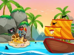 Pirate Journey Coloring