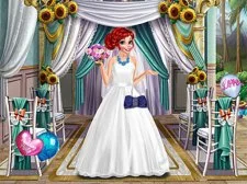 Princess Marriage ceremony Costume Up