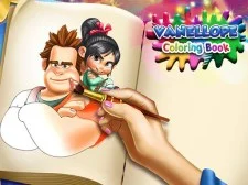 Vanellope Coloring Guide
