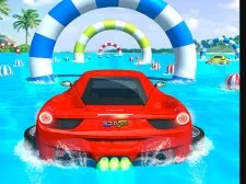 Water Browsing Automotive Stunts Automotive Racing Sport